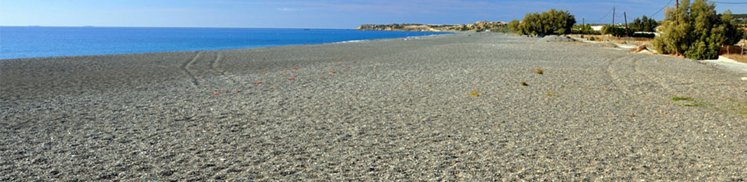 Beach at Koutsounari, Ierapetra