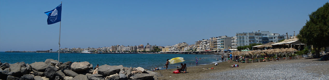 Spiaggia occidentale di Ierapetra